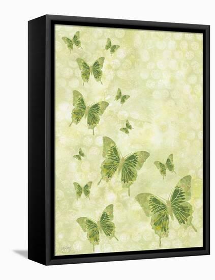 Flittering Butterflies-Bee Sturgis-Framed Stretched Canvas