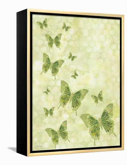 Flittering Butterflies-Bee Sturgis-Framed Stretched Canvas