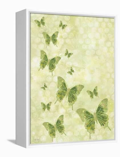 Flittering Butterflies-Bee Sturgis-Framed Stretched Canvas