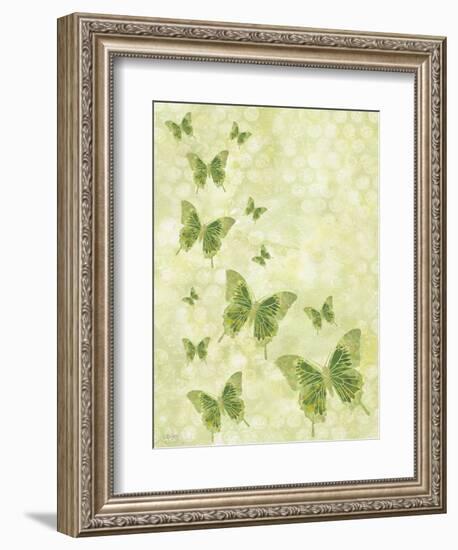 Flittering Butterflies-Bee Sturgis-Framed Art Print