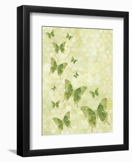 Flittering Butterflies-Bee Sturgis-Framed Art Print