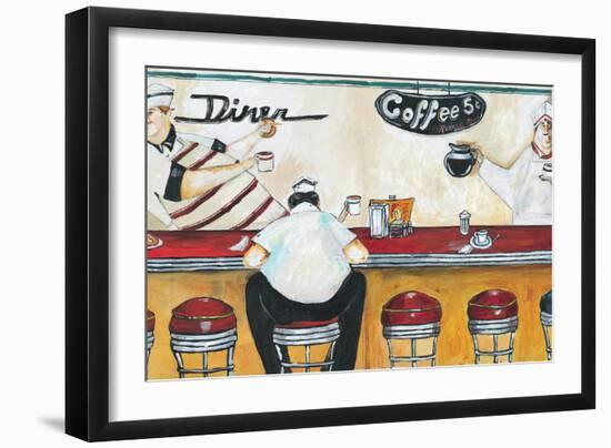 Flo's Diner-Jennifer Garant-Framed Giclee Print