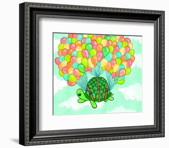 Float On-My Zoetrope-Framed Giclee Print