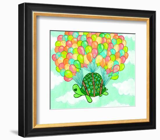 Float On-My Zoetrope-Framed Giclee Print