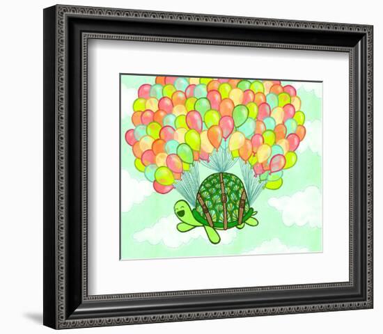 Float On-My Zoetrope-Framed Art Print