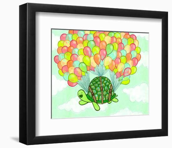 Float On-My Zoetrope-Framed Art Print