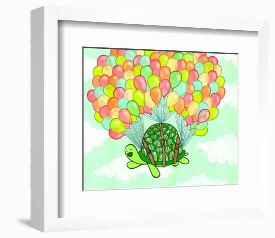 Float On-My Zoetrope-Framed Art Print