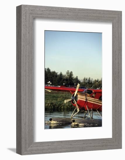 Float Plane, Anchorage, Alaska, USA-Gerry Reynolds-Framed Photographic Print