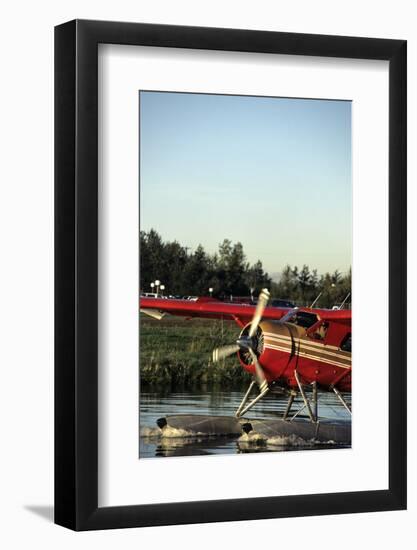 Float Plane, Anchorage, Alaska, USA-Gerry Reynolds-Framed Photographic Print