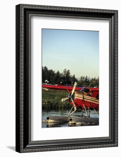 Float Plane, Anchorage, Alaska, USA-Gerry Reynolds-Framed Photographic Print