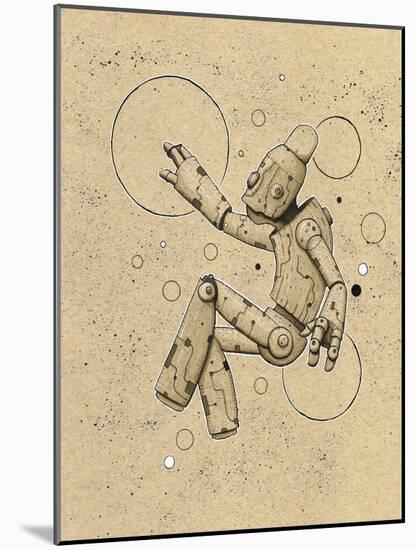 Floatbot-Craig Snodgrass-Mounted Giclee Print