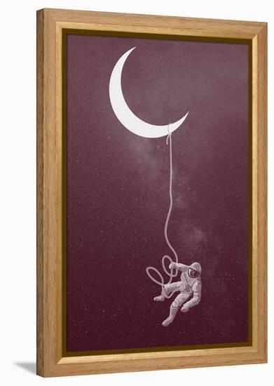 Floating Astronaut-null-Framed Stretched Canvas