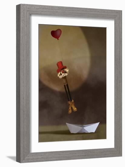 Floating Away-Carrie Webster-Framed Giclee Print