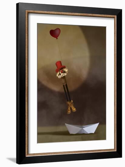 Floating Away-Carrie Webster-Framed Giclee Print