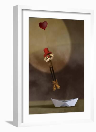 Floating Away-Carrie Webster-Framed Giclee Print