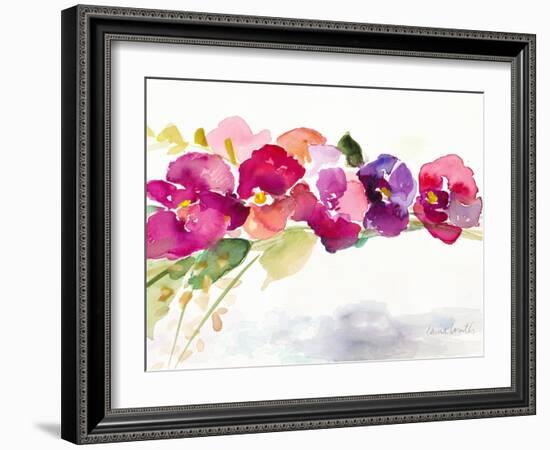 Floating Blooms-Lanie Loreth-Framed Art Print