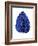 Floating Blue Leaf I-Jasmine Woods-Framed Art Print