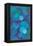 Floating Blue Spheres-null-Framed Stretched Canvas