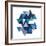 Floating Blueberry Gems-OnRei-Framed Art Print