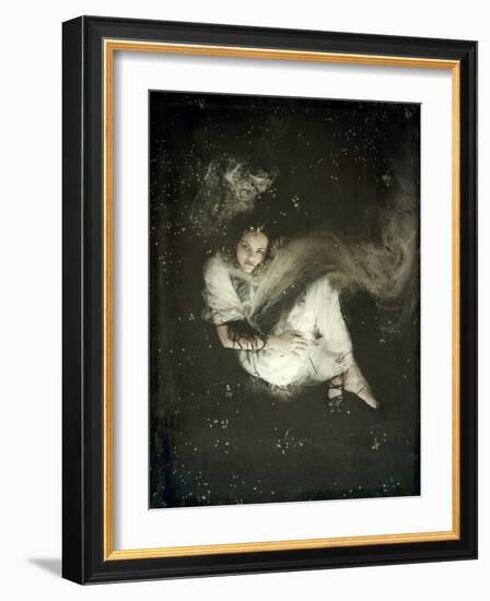 Floating bride II, 2013-Elinleticia H?gabo-Framed Giclee Print