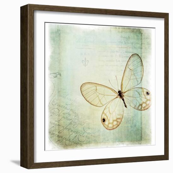 Floating Butterfly I-Debra Van Swearingen-Framed Art Print