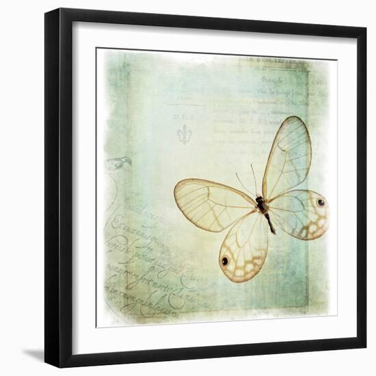 Floating Butterfly I-Debra Van Swearingen-Framed Art Print