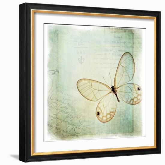 Floating Butterfly I-Debra Van Swearingen-Framed Art Print
