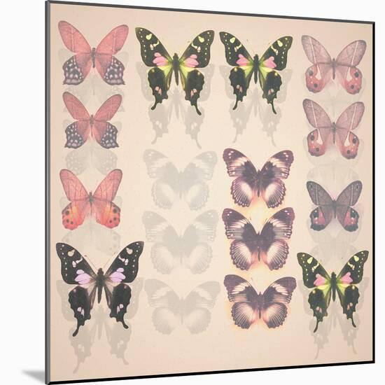 Floating Butterfly II-Katja Marzahn-Mounted Giclee Print