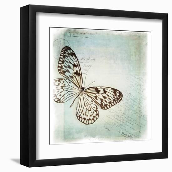 Floating Butterfly IV-Debra Van Swearingen-Framed Art Print