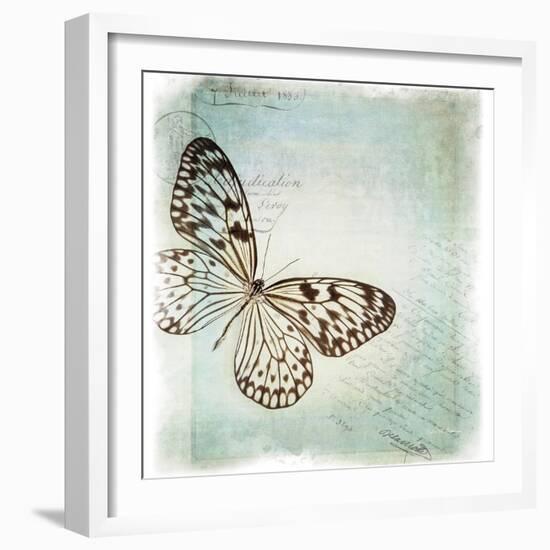 Floating Butterfly IV-Debra Van Swearingen-Framed Art Print