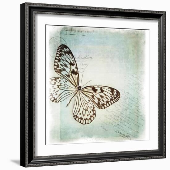 Floating Butterfly IV-Debra Van Swearingen-Framed Art Print