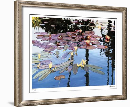 Floating Colors 2-Tom Swimm-Framed Giclee Print