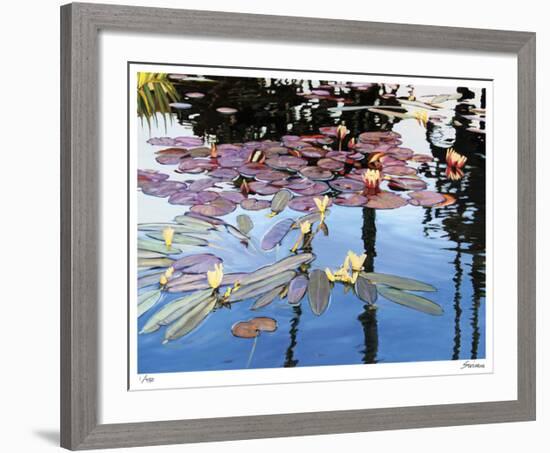 Floating Colors 2-Tom Swimm-Framed Giclee Print