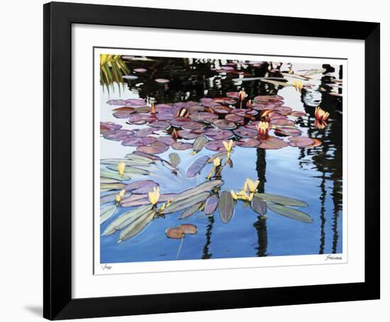 Floating Colors 2-Tom Swimm-Framed Giclee Print