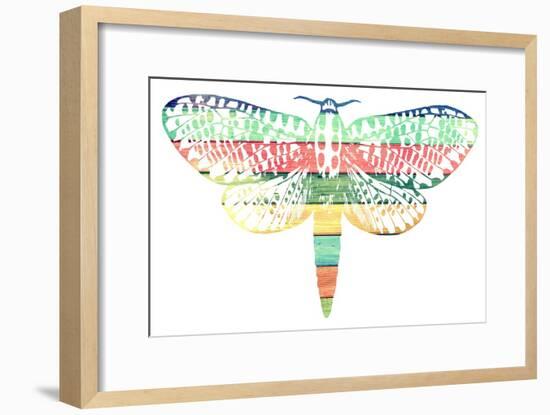 Floating Colors-Sheldon Lewis-Framed Art Print