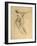 Floating Female Figure-Gustav Klimt-Framed Giclee Print