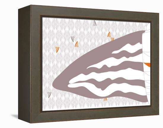 Floating Fins-Belen Mena-Framed Premier Image Canvas