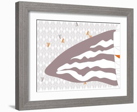 Floating Fins-Belen Mena-Framed Giclee Print