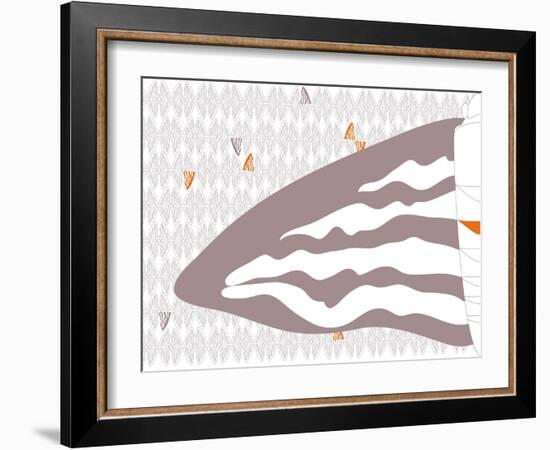 Floating Fins-Belen Mena-Framed Giclee Print