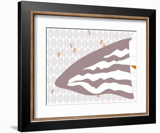 Floating Fins-Belen Mena-Framed Giclee Print