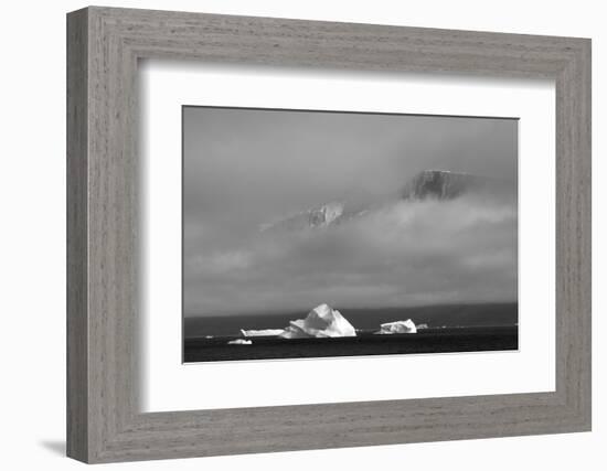 Floating iceberg in the ocean, Greenland-Keren Su-Framed Photographic Print