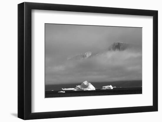 Floating iceberg in the ocean, Greenland-Keren Su-Framed Photographic Print