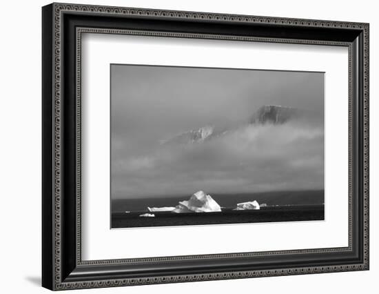 Floating iceberg in the ocean, Greenland-Keren Su-Framed Photographic Print