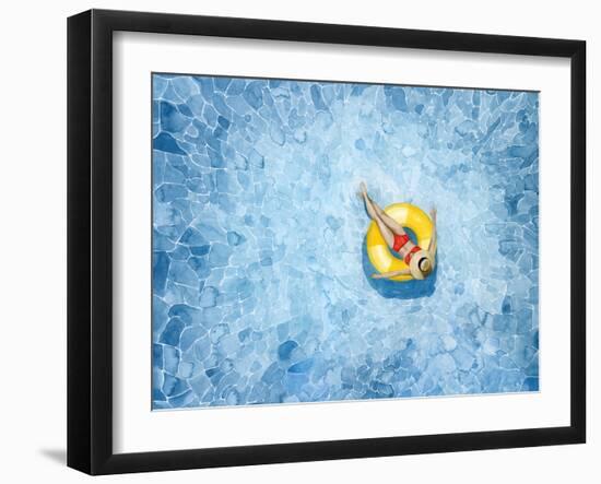 Floating II-Grace Popp-Framed Art Print
