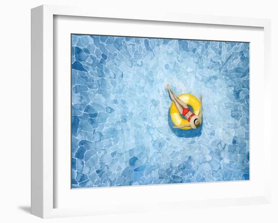 Floating II-Grace Popp-Framed Art Print