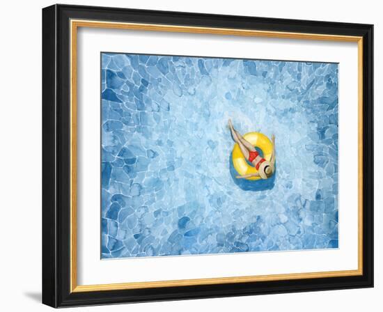 Floating II-Grace Popp-Framed Art Print