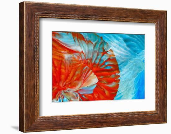 Floating in the waterline-Heidi Westum-Framed Photographic Print