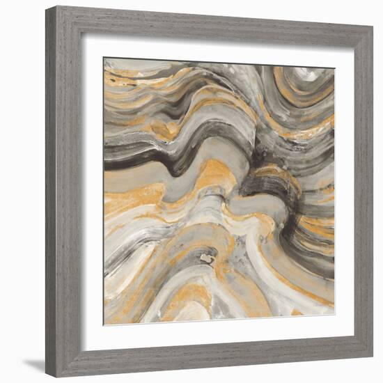 Floating Lava Autumn-Albena Hristova-Framed Art Print