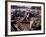 Floating Market on Mekong River, Mekong Delta, Vietnam-Keren Su-Framed Photographic Print