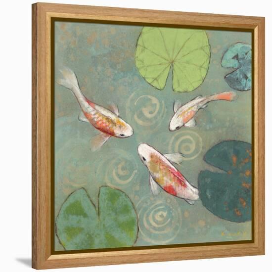 Floating Motion I-Aleah Koury-Framed Stretched Canvas